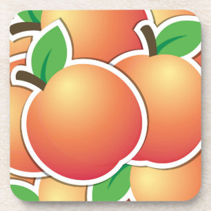 Funky peach coaster