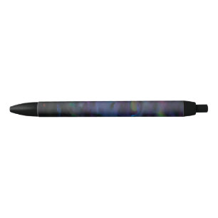 Funky personalized abstract smokey water color. black ink pen