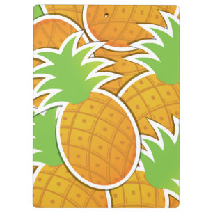 Funky pineapple clipboard
