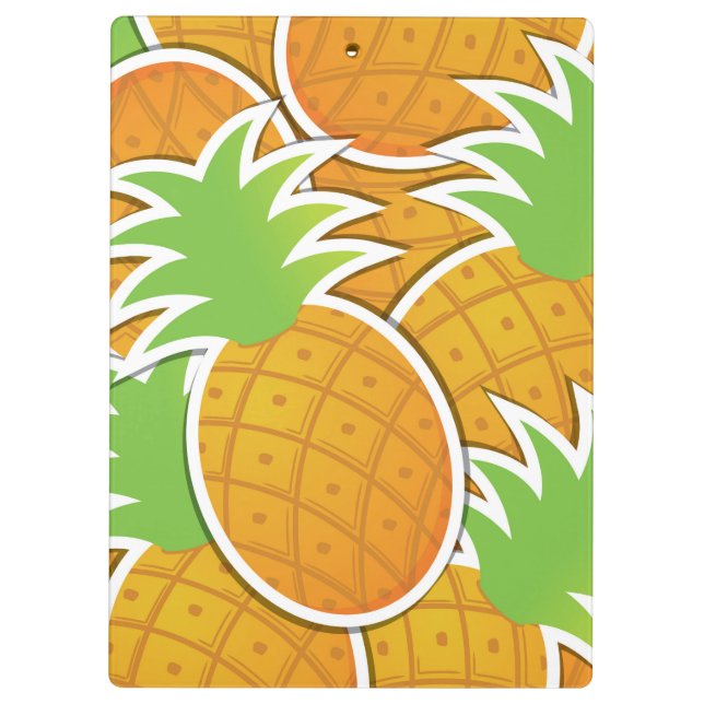 Funky pineapple clipboard (Back)