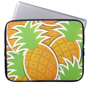 Funky pineapple laptop sleeve