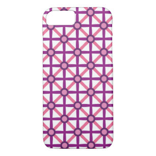 Funky Pink & Purple Pattern Case-Mate iPhone Case