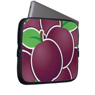 Funky plum laptop sleeve