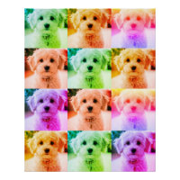 Funky pop art 80s style add your own photos