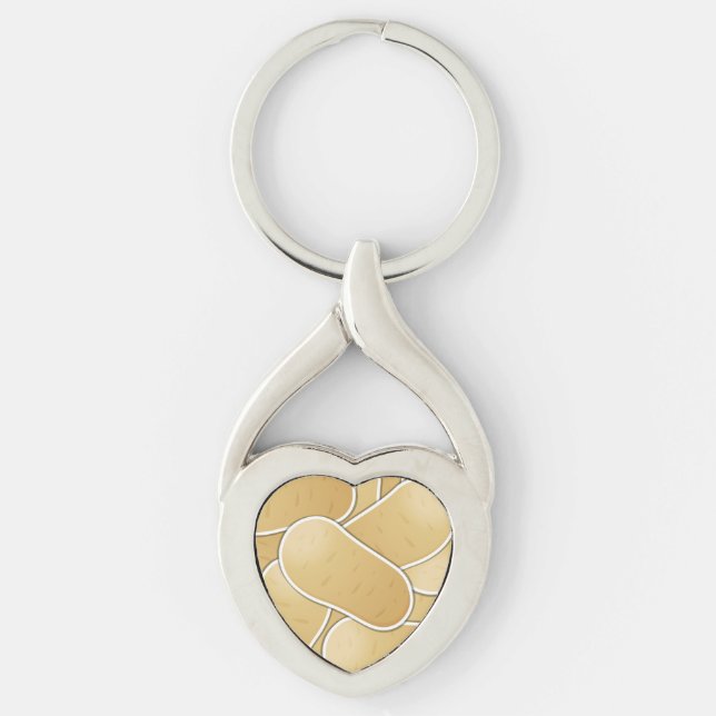 Funky potato key ring (Front)