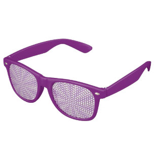 Funky Purple Retro Sunglasses