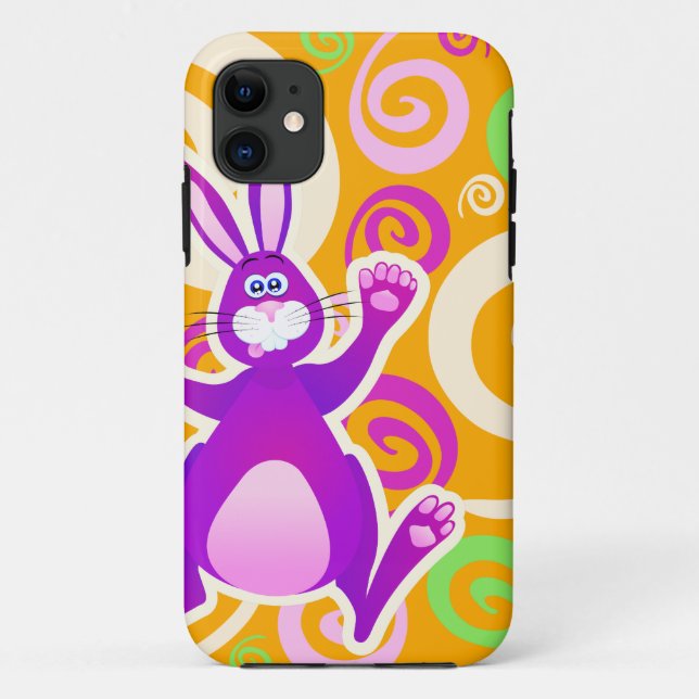 Funky rabbit, iPhone 5 case (Back)