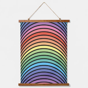 Funky Rainbow Hanging Tapestry