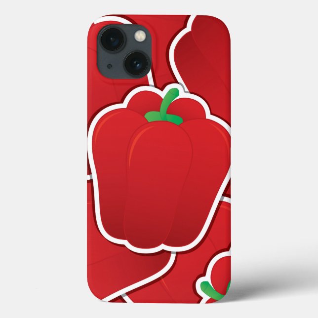 Funky red pepper Case-Mate iPhone case (Back)