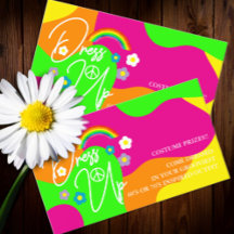 Funky Retro Bridal Shower Costume Dress Up