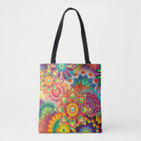Funky Retro Pattern Abstract Bohemian