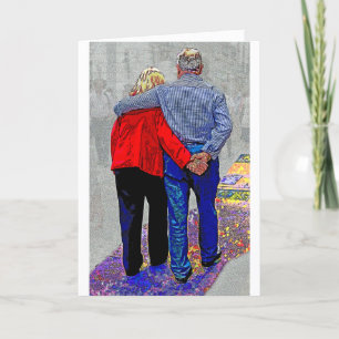 Funky Road Card