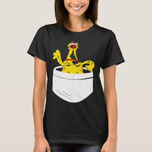 Funky Rubber Chicken In A Pocket Rubber Chick Love T-Shirt