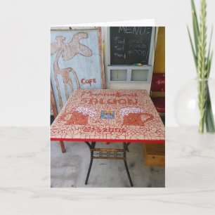 Funky Saloon Greeting Card! Card