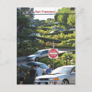 Funky San Francisco Postcard! Postcard