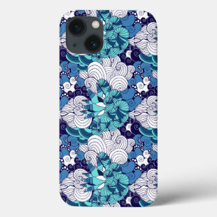 Funky Seashell Pattern iPhone 13 Case