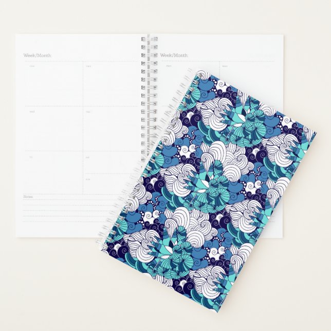Funky Seashell Pattern Planner (Display)