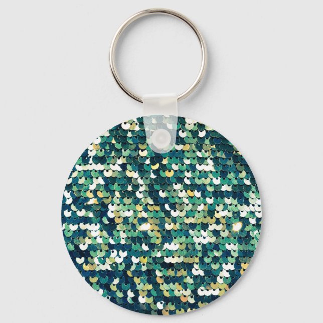 Funky Sequins Key Ring (Front)