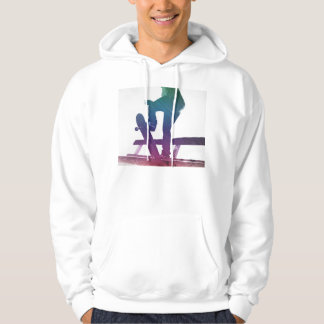 Funky Skateboarder Skate Kid Hoodie