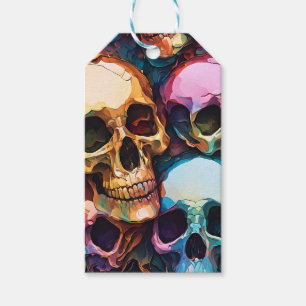 Funky Skulls Gift Tags
