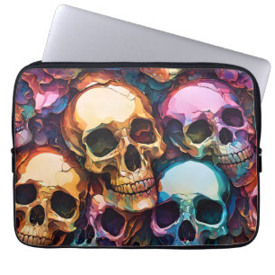 Funky Skulls Laptop Sleeve