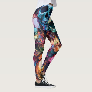 Funky Skulls Leggings