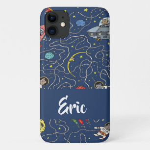 Funky space cats Case-Mate iPhone case