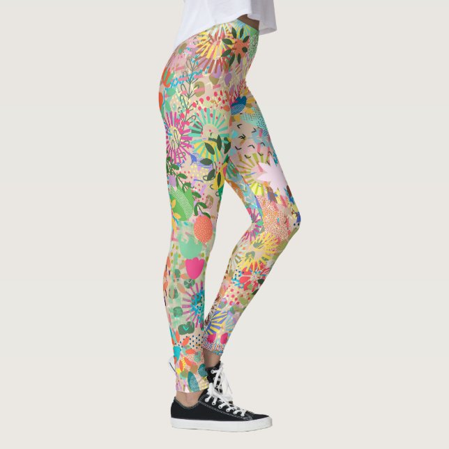 Funky starburst  leggings (Right)