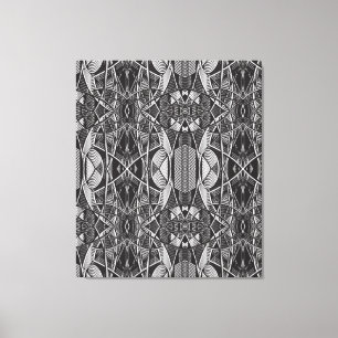 funky Stretched Canvas 9 Print