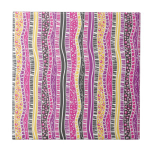 Funky Stripes Tile