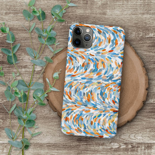 Funky Summer Colours Paint Splatter Art Pattern Case-Mate iPhone Case