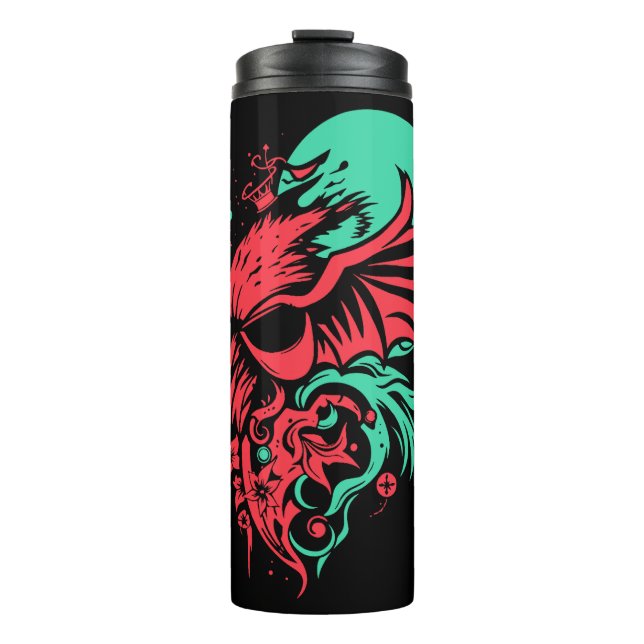 funky thermal tumbler (Front)