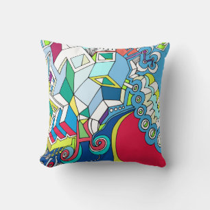 Funky Throw Pillow