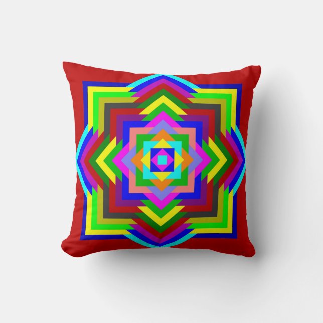 Funky Throw Pillow 2 (Front)