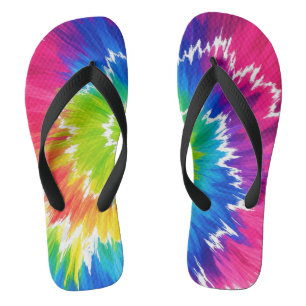 Funky Tie Dye Chappal 🌈✨ Jandals