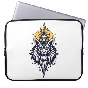 funky tiger laptop sleeve