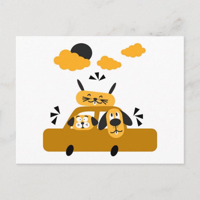 Funky Town Postcard (Front)