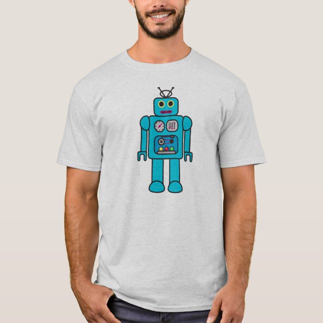 Funky Toy Robot T-Shirt (Front)