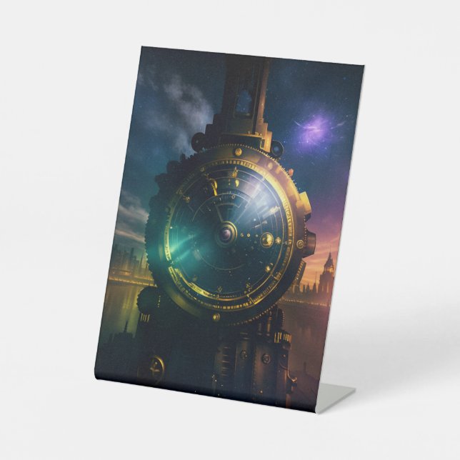 Funky Train Table Sign (Front)