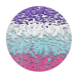 Funky Trippy Ripply Groovy Multisexual Pride Flag Cutting Board