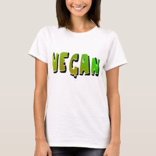 Funky Vegan With Shading T-Shirt