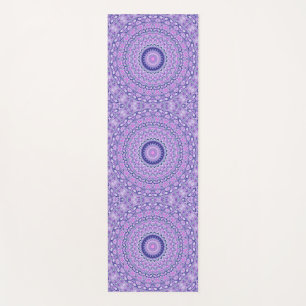 Funky Vibrant Colourful Trippy Boho Hippie Mandala Yoga Mat