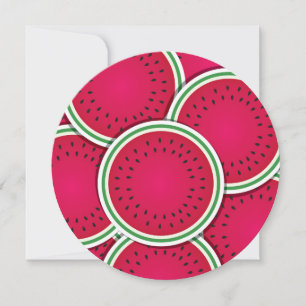 Funky watermelon slices