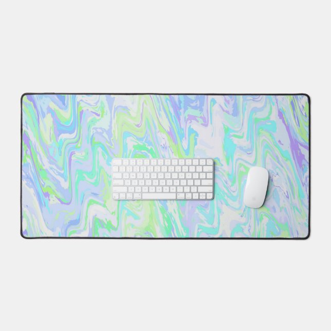 Funky Waves  Desk Mat (Keyboard & Mouse)