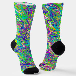 Funky Waves Socks