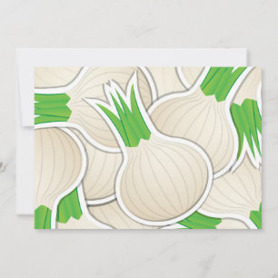 Funky white onions