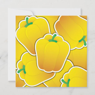 Funky yellow pepper