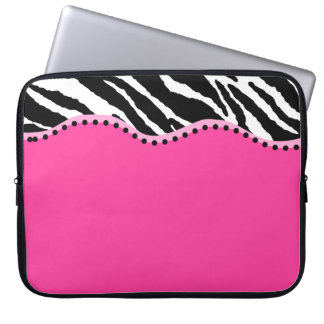 Funky Zebra Laptop Sleeve