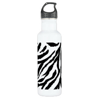 Funky Zebra Print  Gym 710 Ml Water Bottle