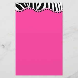 Funky Zebra Stationery
